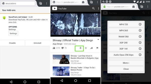 download youtube videos extension firefox